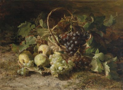 Nature morte avec raisins et poires - Gerardina Jacoba van de Sande Bakhuyzen  